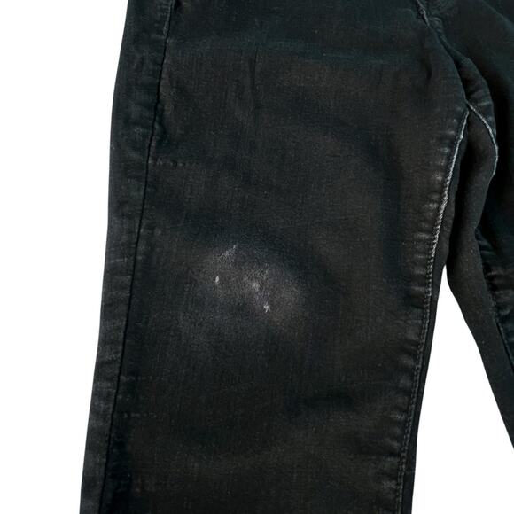 Old Navy RockStar Mid Rise Skinny Jeans Black Size 10 Long - Picture 5 of 13